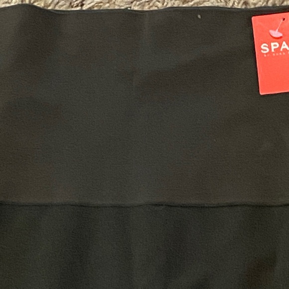 SPANX Seamless Side Zip High Waist Seamless Leggings Deep Olive Green Sz XL NWT - Picture 3 of 9